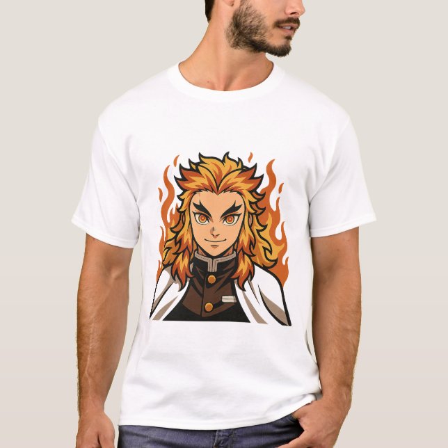 anime demon slayer t-shirt (Front)