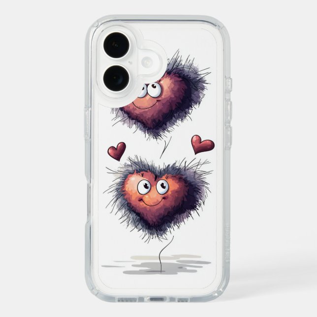 Anime Design Heart Speck iPhone Case (Front)