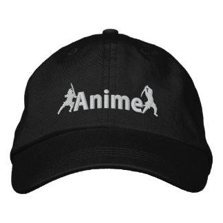 Anime Design with Samurai Embroidered Baseball Cap