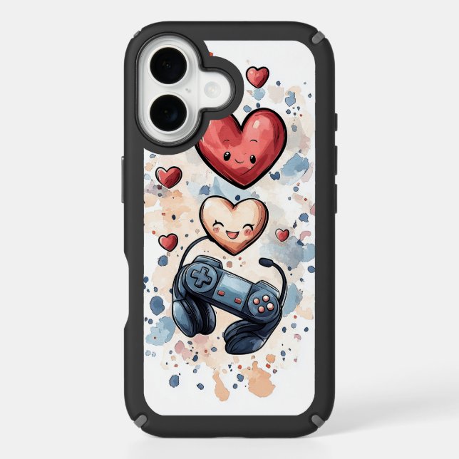 Anime Designs Game Speck iPhone Case (Front)