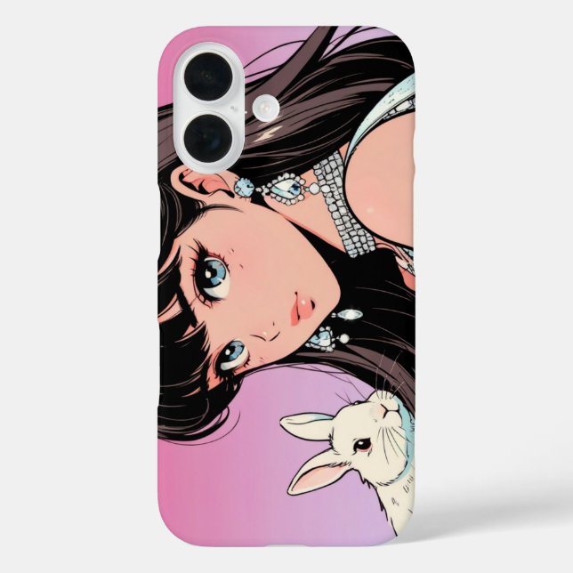 Anime diva iPhone / iPad case (Back)