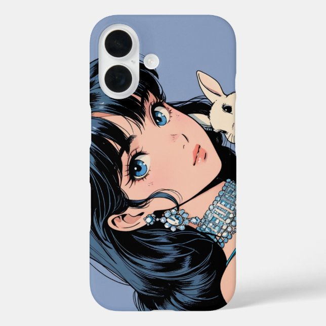 Anime diva iPhone / iPad case (Back)