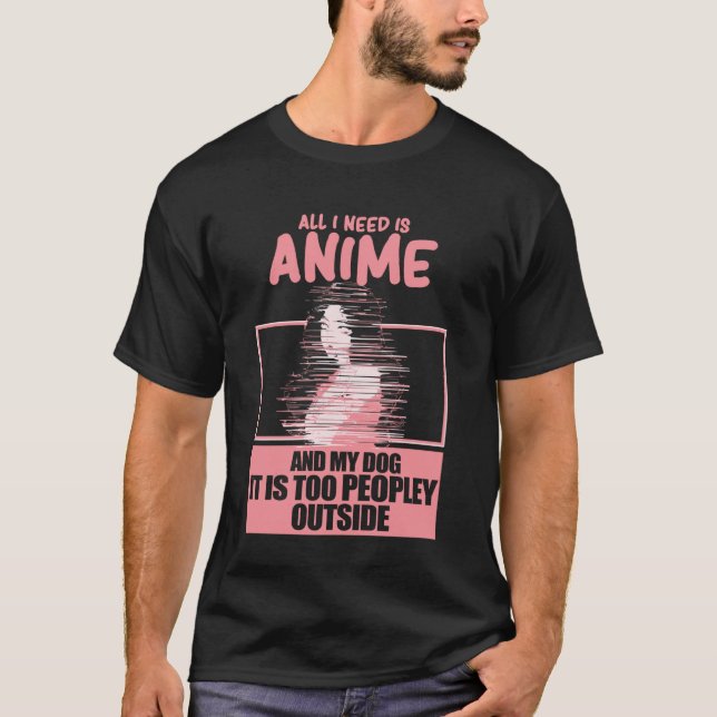 Anime Dog Designs for Teen Girls Cosplay for Adult T-Shirt (Front)
