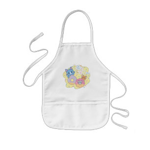 Anime Donut Delights with Tom, Jerry, and Tuffy Kids' Apron