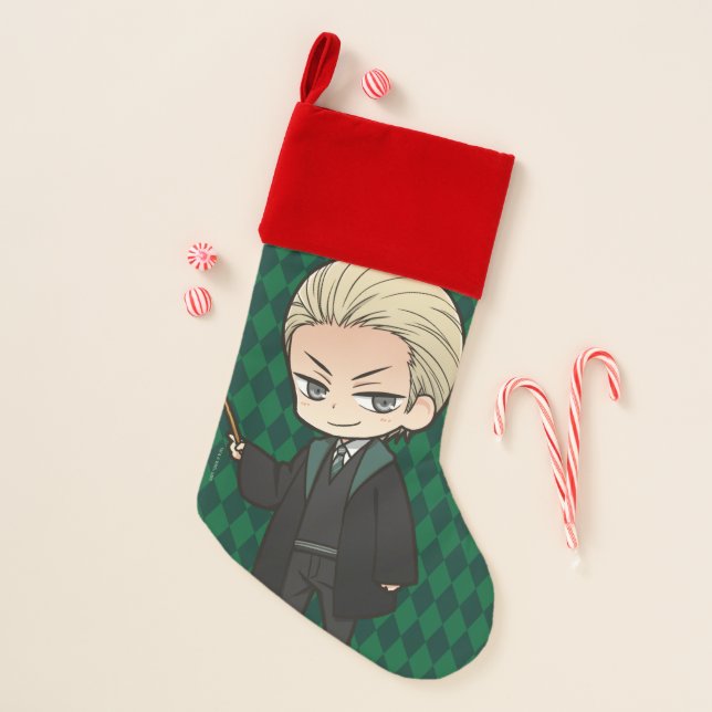 Anime Draco Malfoy Christmas Stocking (Front)