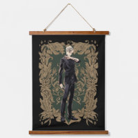 Anime Draco Malfoy Ornate Frame