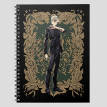 Anime Draco Malfoy Ornate Frame Notebook