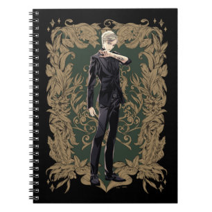 Anime Draco Malfoy Ornate Frame Notebook