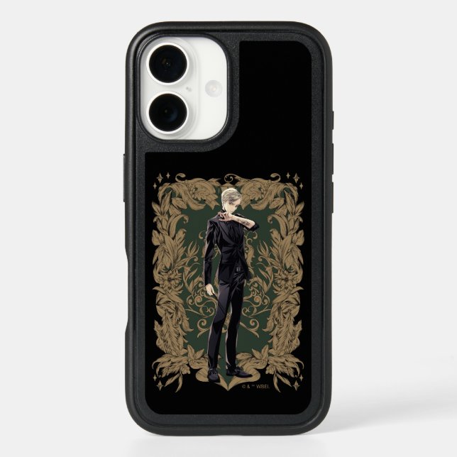 Anime Draco Malfoy Ornate Frame Otterbox iPhone Case (Back)