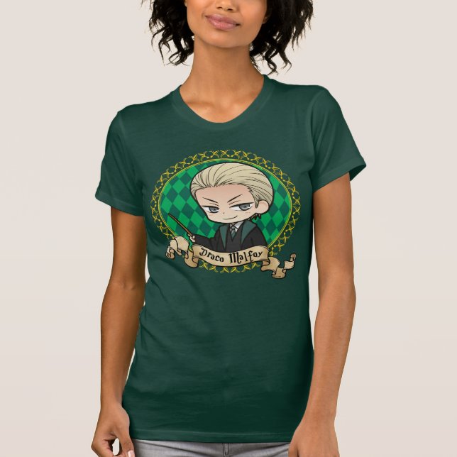 Anime Draco Malfoy Portrait T-Shirt (Front)