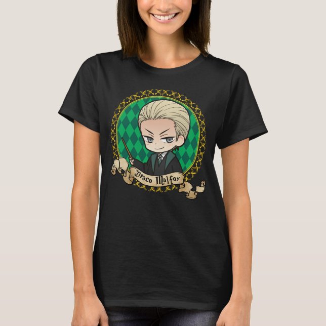 Anime Draco Malfoy Portrait T-Shirt (Front)