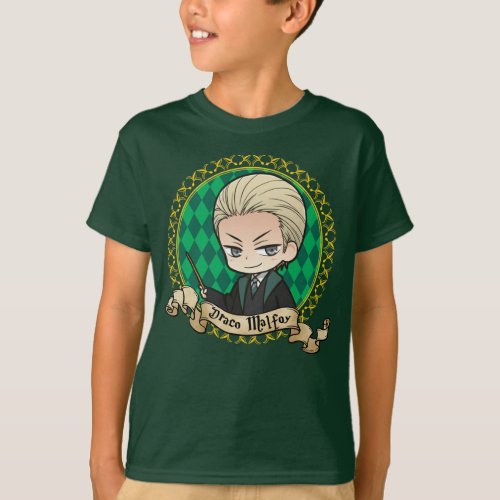 Anime Draco Malfoy Portrait T_Shirt