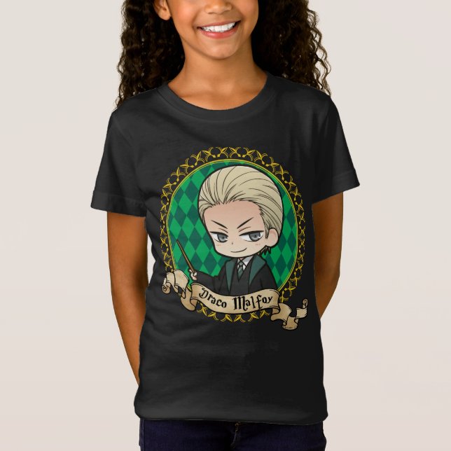 Anime Draco Malfoy Portrait T-Shirt (Front)