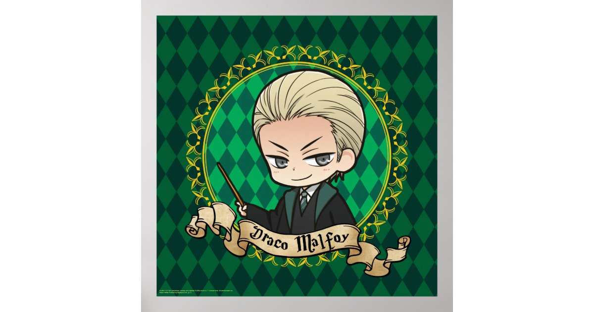Anime Draco Malfoy Poster | Zazzle.com