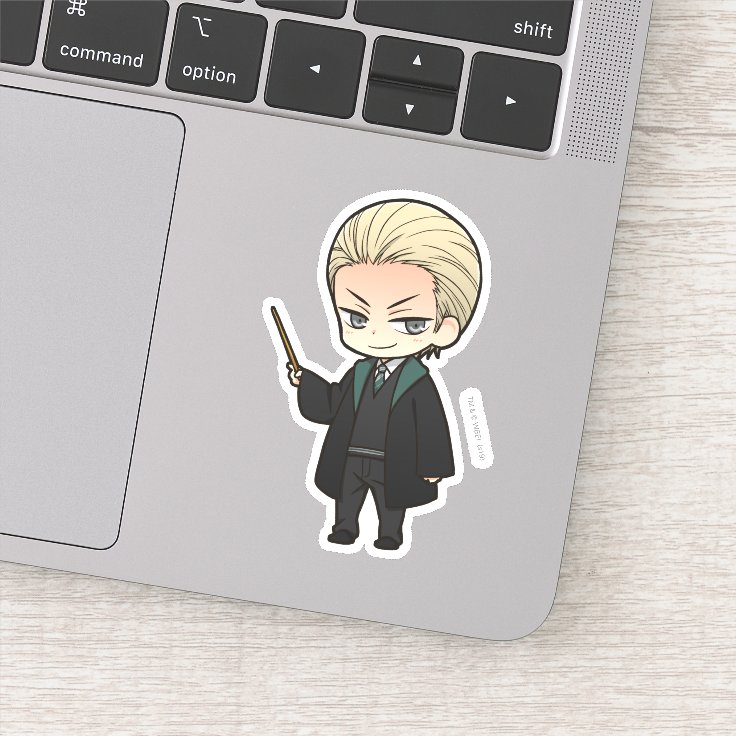 Anime Draco Malfoy Sticker Zazzle 8427