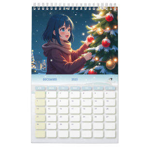 Anime Dreams 2025 - Calendar