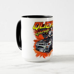 Anime Drift Mechanic Car – Garage Queen Art Mug