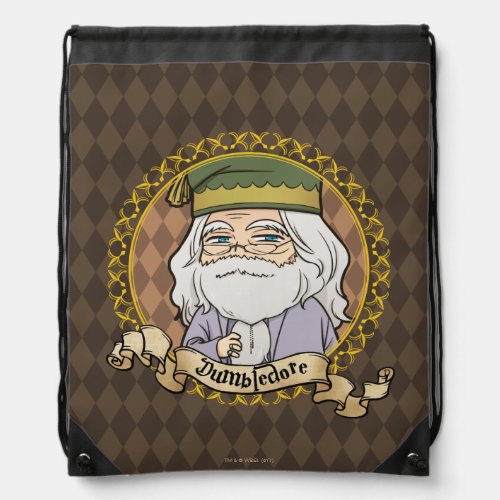 Anime Dumbledore Drawstring Bag