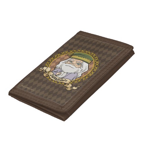 Anime Dumbledore Tri_fold Wallet
