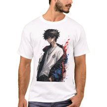 Anime Eyes "I SEE YOU" White T-Shirt | Original An