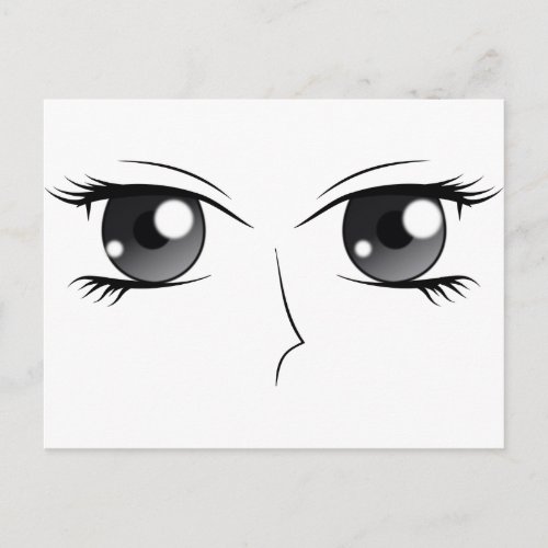 Anime Eyes _ Manga Postcard