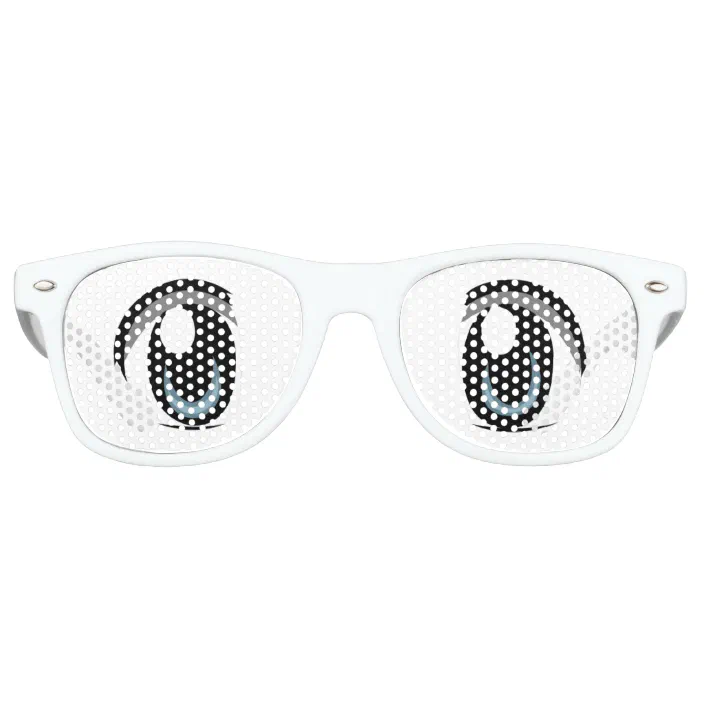 bestikke farvning ekspertise Anime Eyes Retro Sunglasses | Zazzle.com