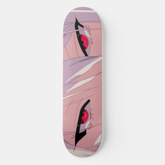 Anime Eyes Skateboard Deck (Front)