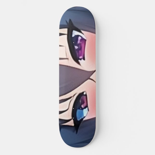 Anime Eyes Skateboard Deck (Front)