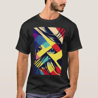 Anime face retro T-Shirt