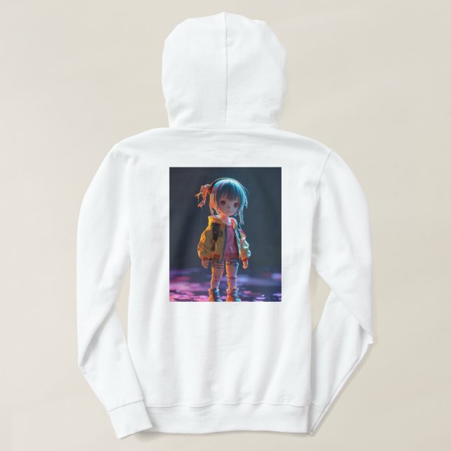 Anime fan art  hoodie (Design Back)