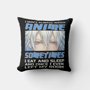 Anime Gift For Boys Men Teenager Cute Anime Merch Throw Pillow