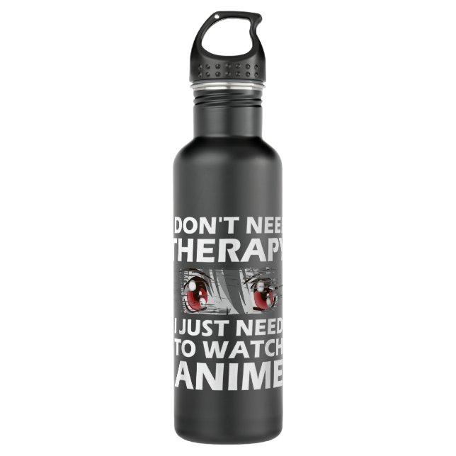 Anime Gift For Women Teen Girls Boys Anime Merchan Stainless Steel Water Bottle (Front)