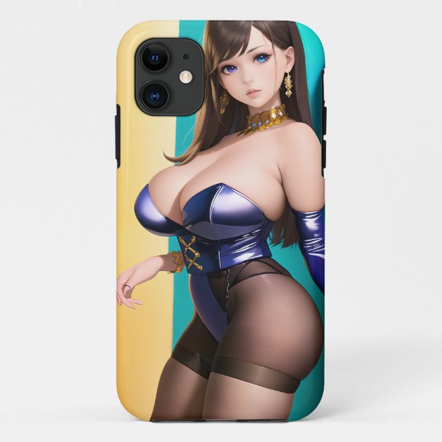 Anime Girl 046 Case-Mate iPhone Case (Back)