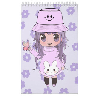 anime girl calendar