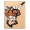 Anime Girl Cartoon Journal Notebook