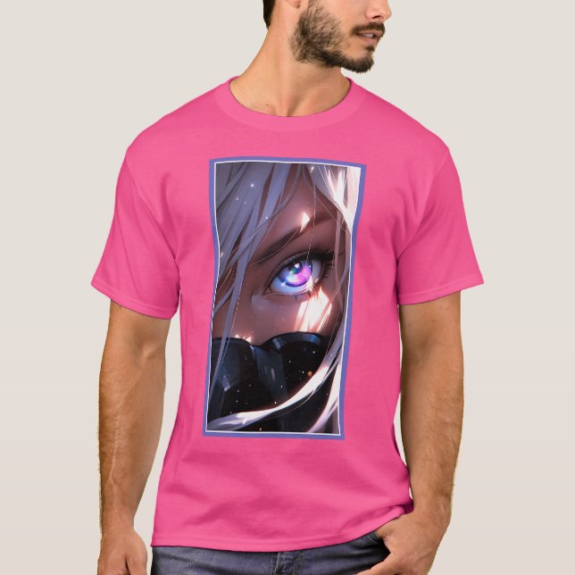 Anime Girl Eye T-Shirt (Front)