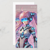 Anime girl futuristic (Front/Back)