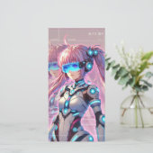 Anime girl futuristic (Standing Front)