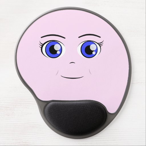 Anime Girl Gel Mouse Pad | Zazzle