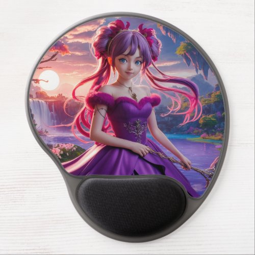 Anime Girl Gel Mousepad