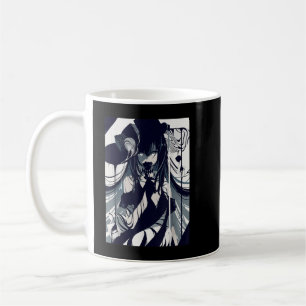 Anime Girl Gothic Aesthetic Waifu Grunge Horror Ma Coffee Mug
