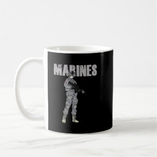 Anime Girl Gun _ American soldier Classic Coffee Mug