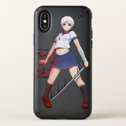 Anime Girl Iphone X custom mask Speck iPhone X Case