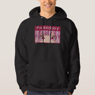 Goth Anime Girl Japanese Aesthetic Anime Otaku Str' Men's Hoodie