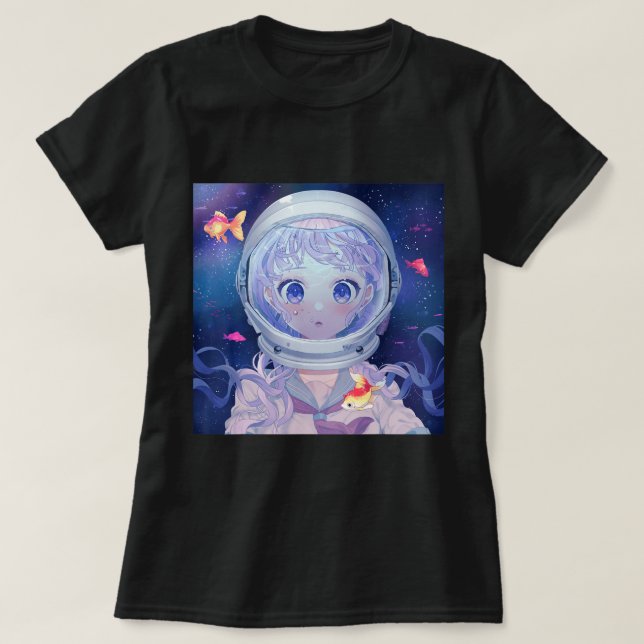 Anime Girl Kawaii Esthetic Japanese Otaku  T-Shirt (Design Front)