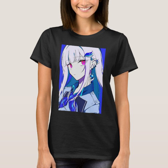 Anime Girl Kawaii Waifu Aesthetic Japanese Otaku3 T-Shirt (Front)