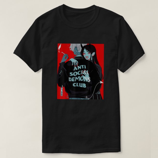 Anime Girl Kawaii Waifu Egirl Aesthetic Japanese O T-Shirt (Design Front)