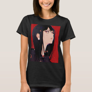 Anime Girl Kawaii Waifu Esthetic Japanese Manga O T-Shirt