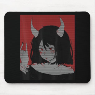 Anime Girl Kawaii Waifu Esthetic Japanese Otaku  Mouse Pad