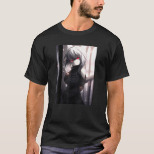Anime Girl Kawaii Yandere Waifu Aesthetic Japanese T-Shirt